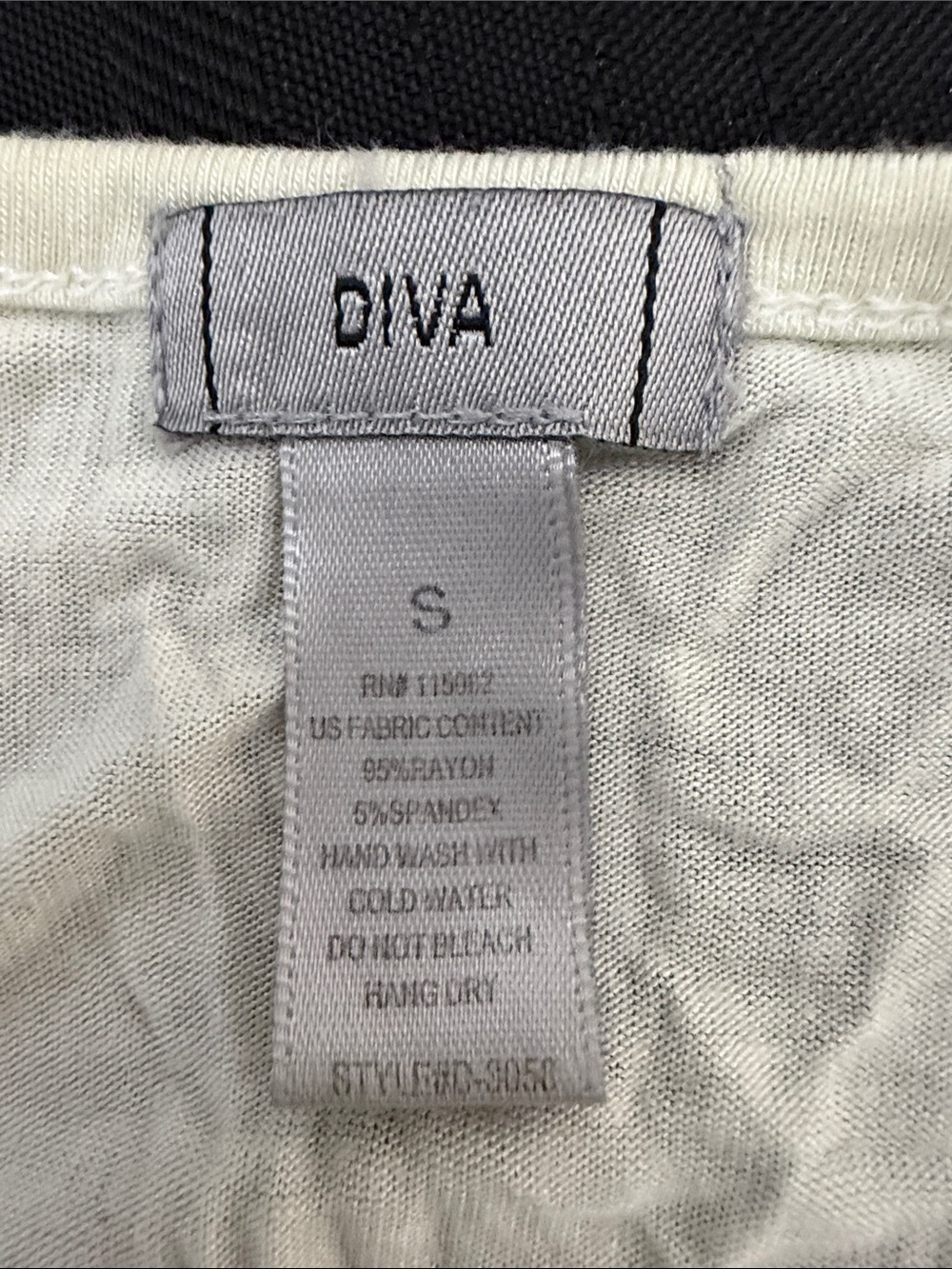 Diva Ivory Sequin Racerback Tank - Picture 2 of 2